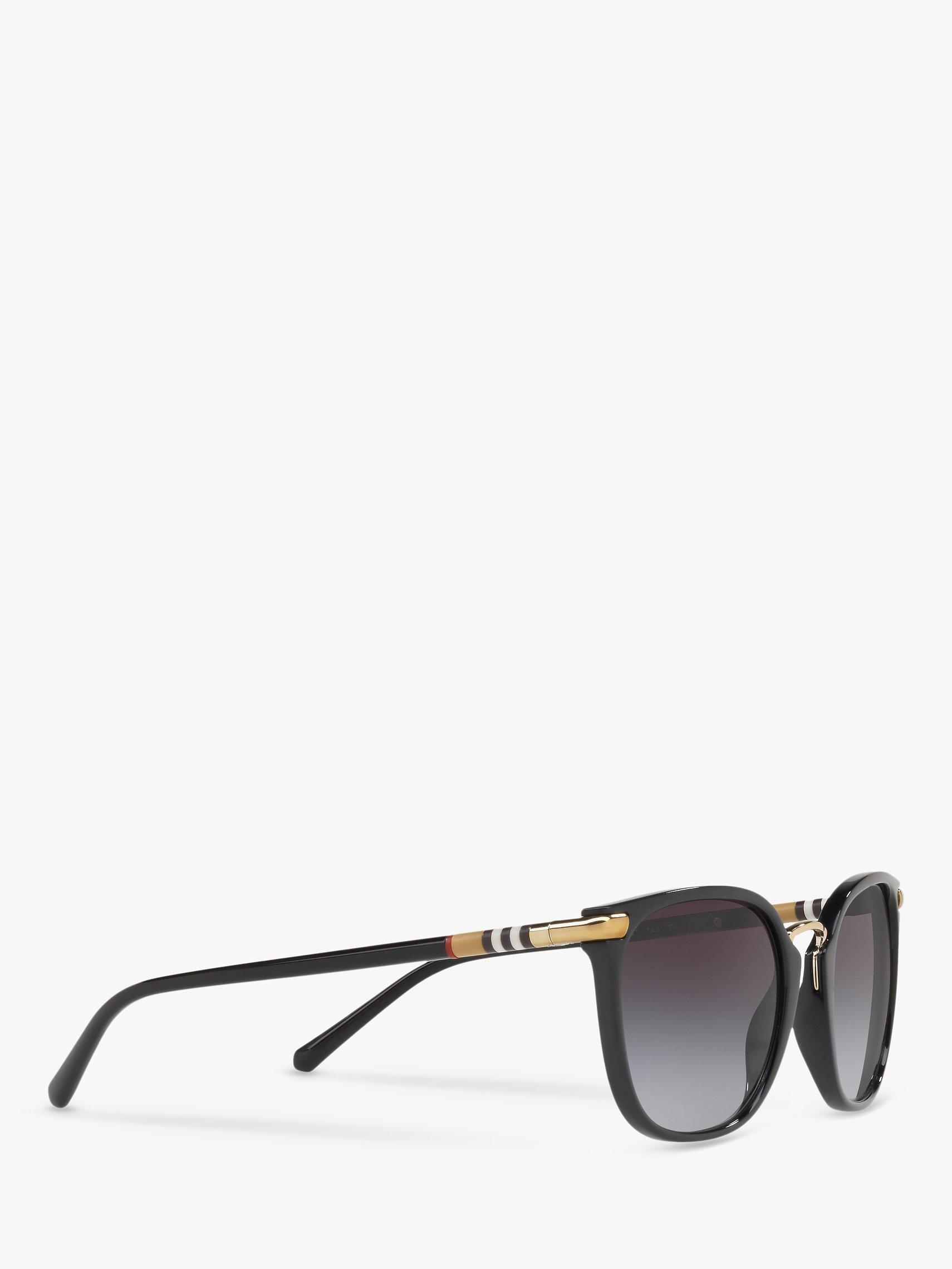 Product image 11 of 11, which shows Burberry BE4262 Women's Square Sunglasses, Black