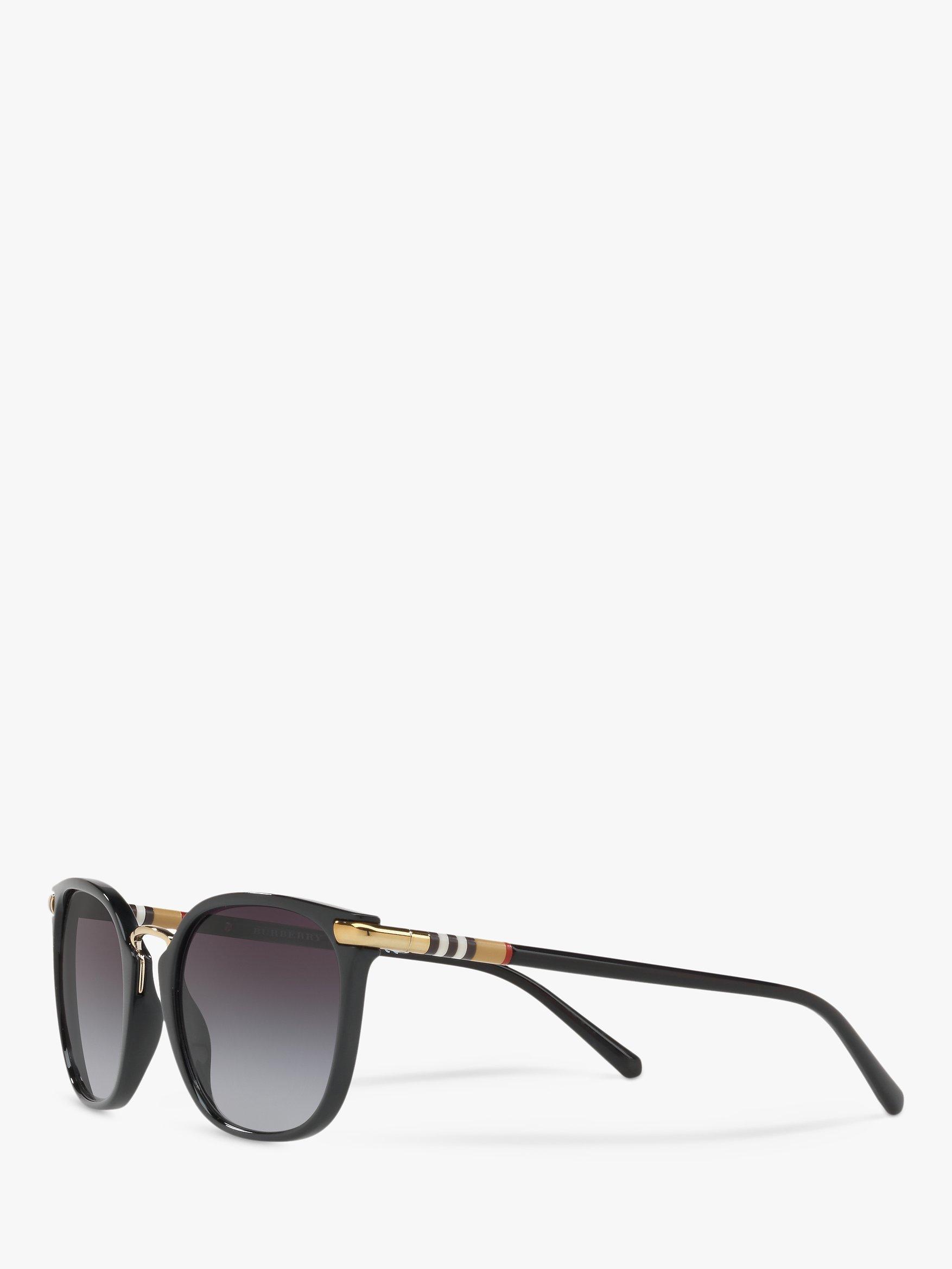 Product image 2 of 11, which shows Burberry BE4262 Women's Square Sunglasses, Black