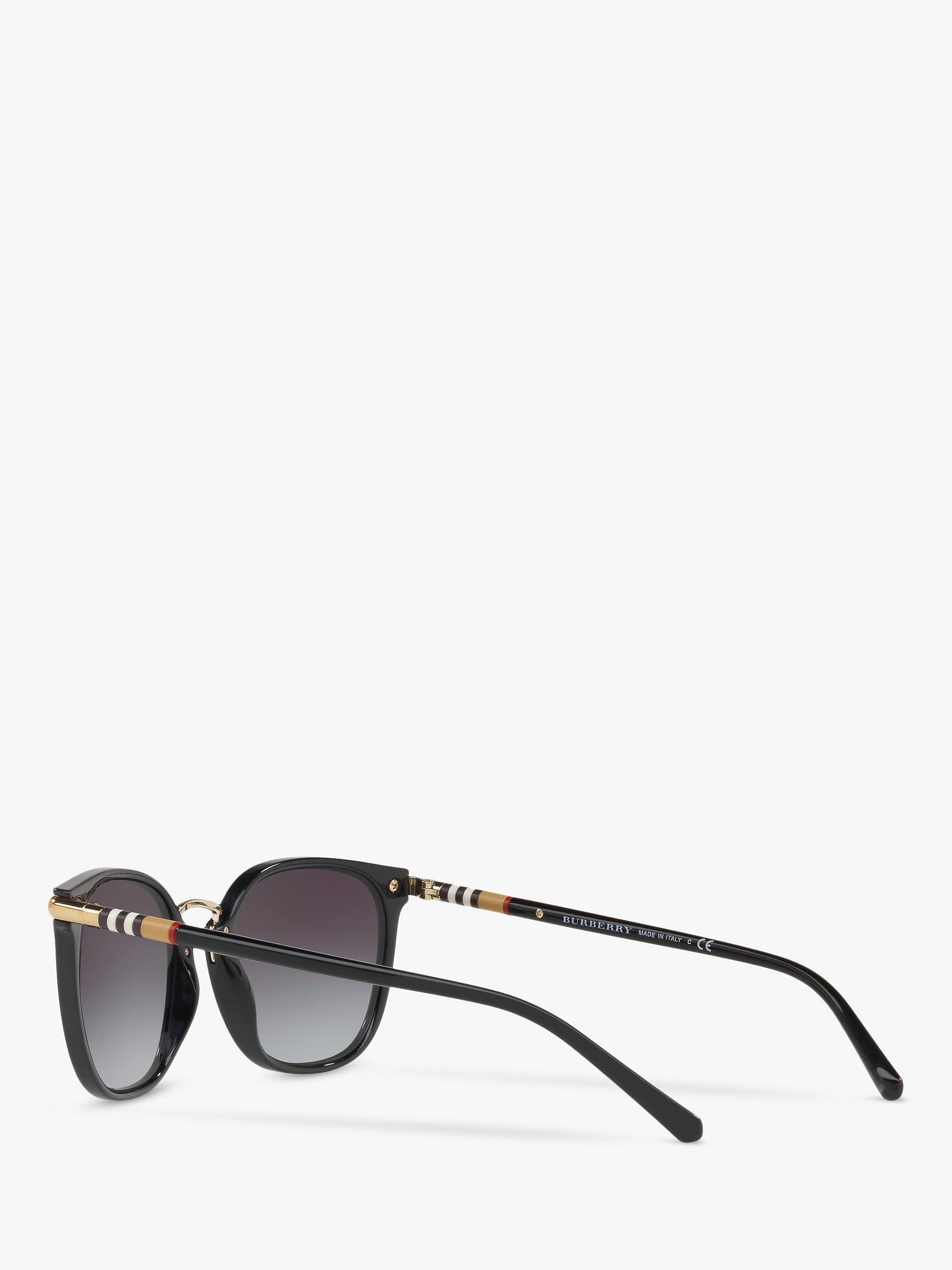 Product image 5 of 11, which shows Burberry BE4262 Women's Square Sunglasses, Black
