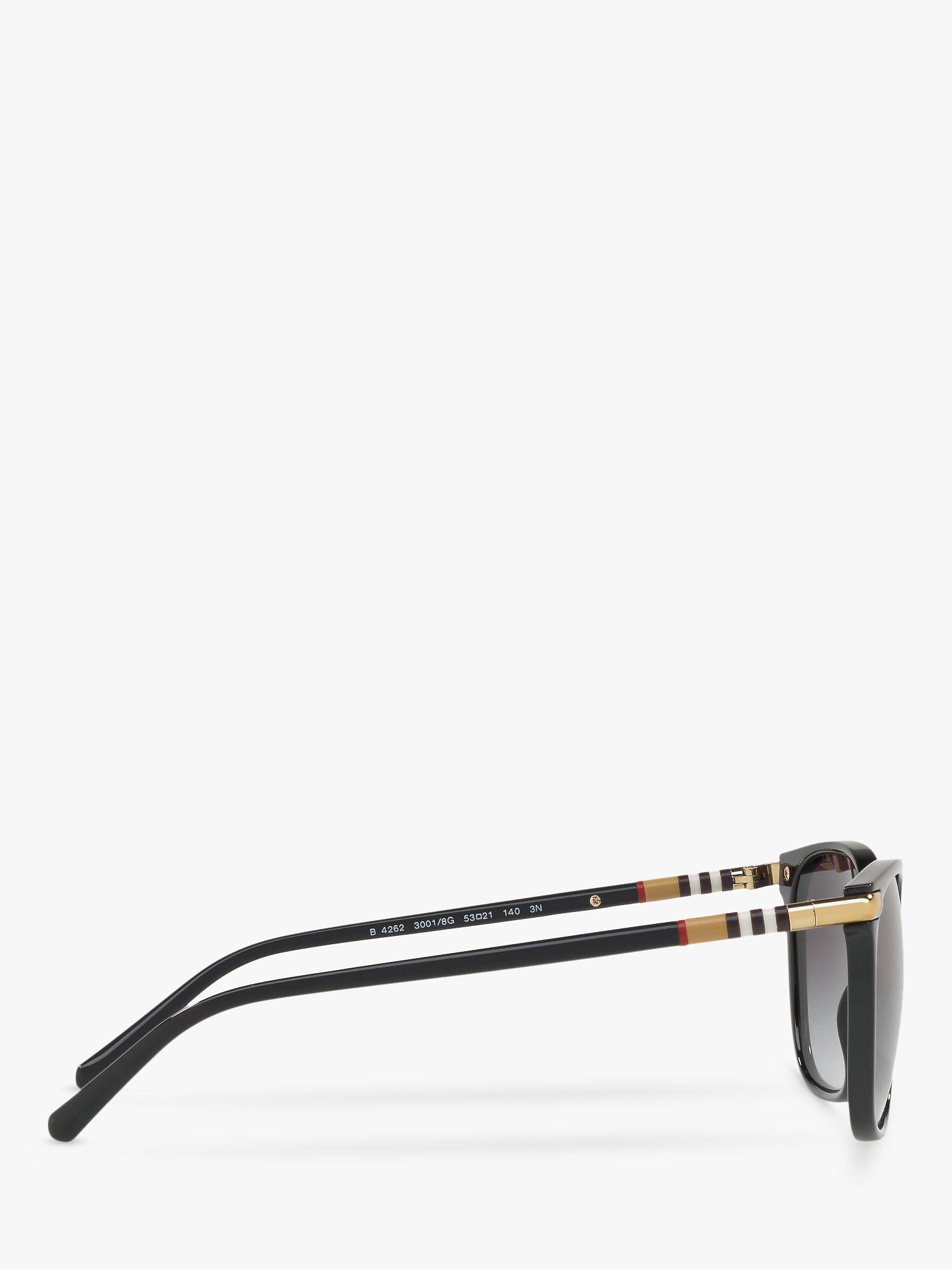 Product image 10 of 11, which shows Burberry BE4262 Women's Square Sunglasses, Black