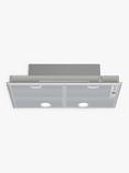 Neff D5855X1GB 73cm Canopy Cooker Hood, C Energy Rating, Silver