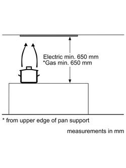 Neff N30 D5855X1GB 73cm Canopy Cooker Hood, Silver - view 2, Silver