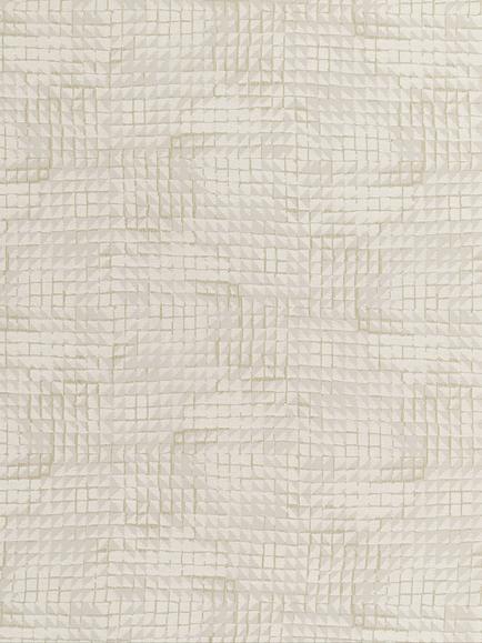 John Lewis Loki Squares Furnishing Fabric, Champagne