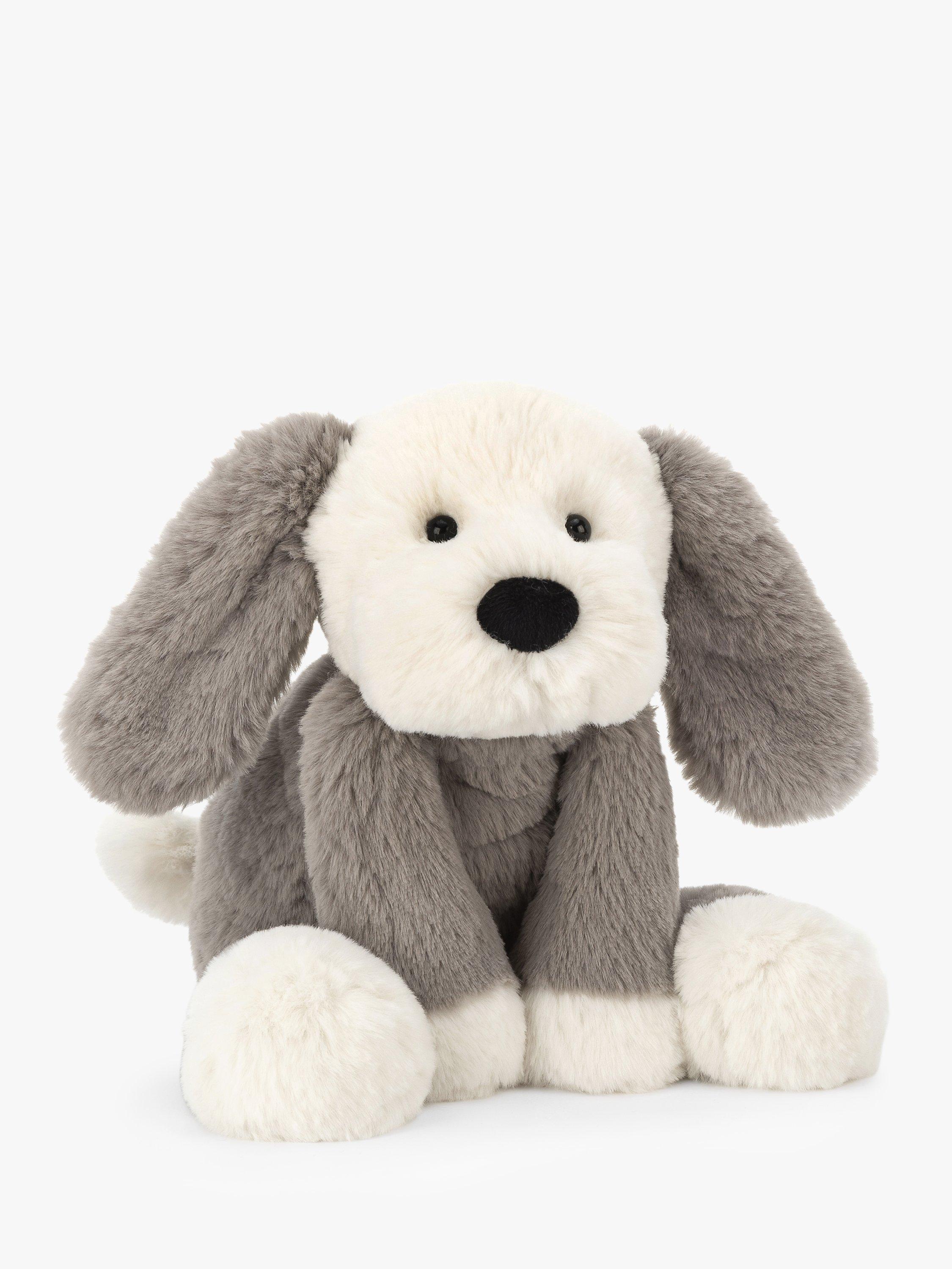 Jellycat Smudge Puppy Soft Toy, Original, Multi