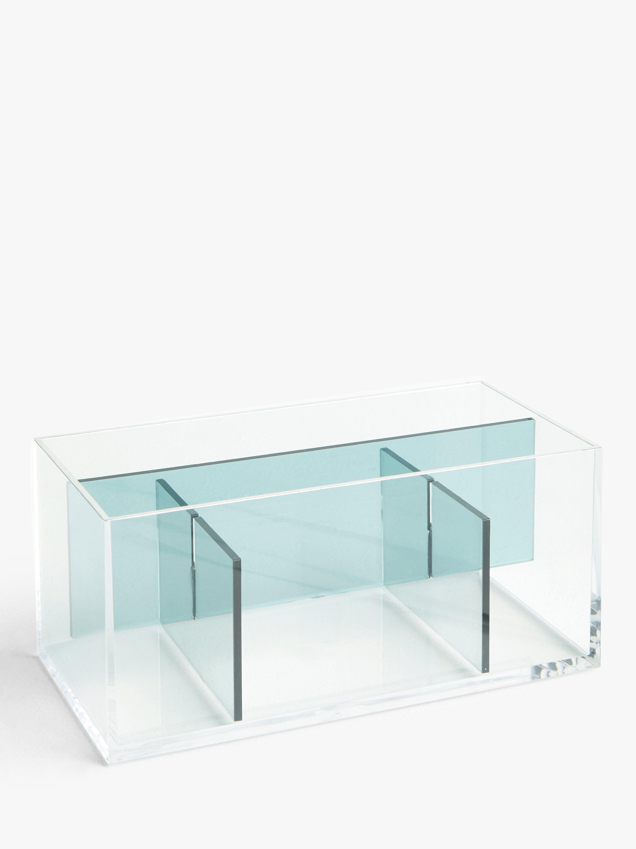 John Lewis & Partners Beauty Products Storage Caddy, Teal