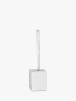 John Lewis ANYDAY Short Ceramic Toilet Brush, White