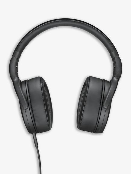 Sennheiser HD 400S Over-Ear Headphones with Mic/Remote, Black - view 2, Black
