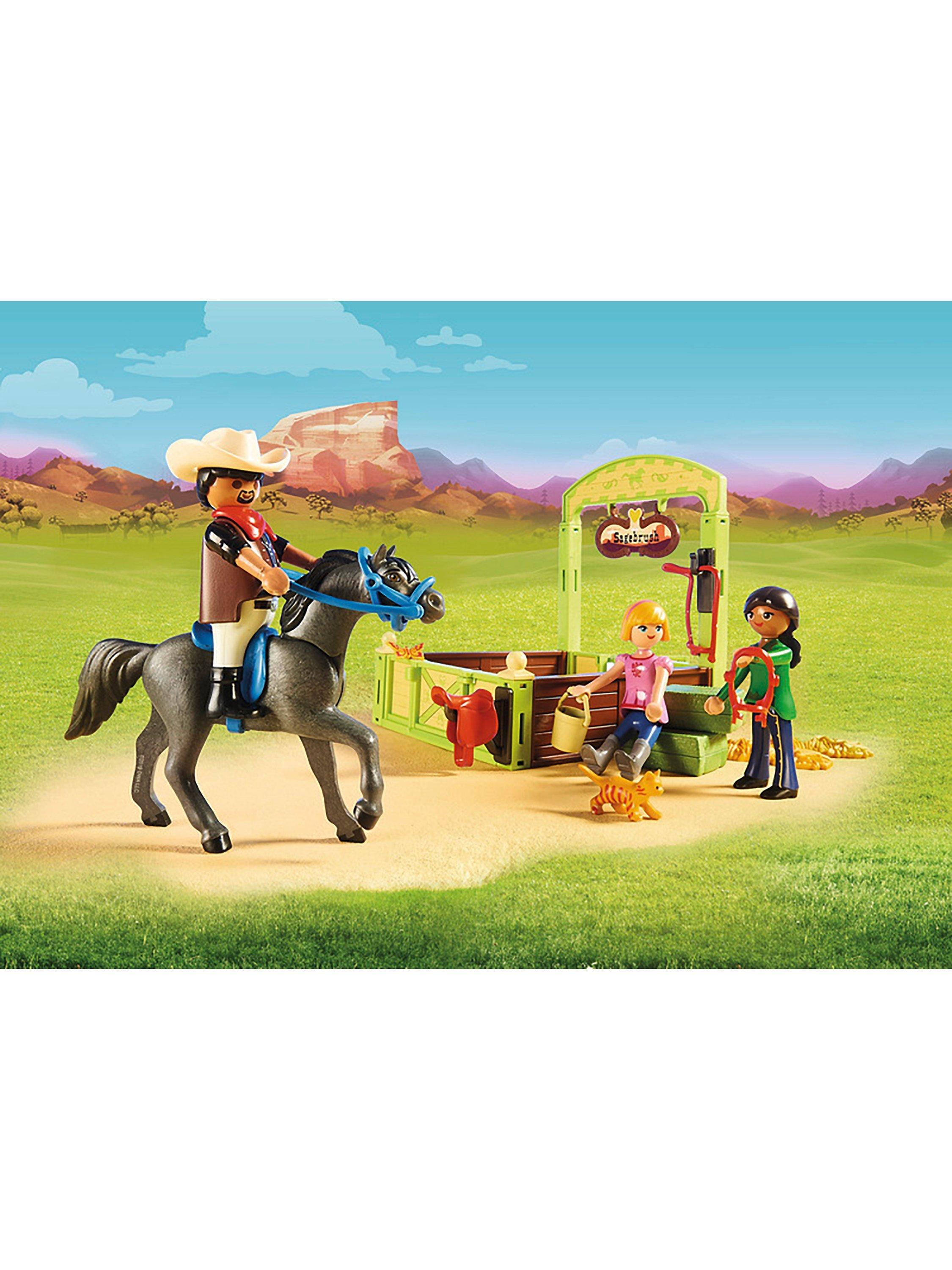 Playmobil spirit barn online