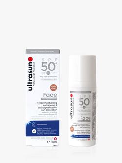 Ultrasun Face Anti-Age & Anti-Pigmentation Sun Cream SPF 50+, Sensitive Skin, 50ml, 