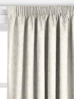 John Lewis Textured Chenille Made to Measure Curtains or Roman Blind, Natural Light - view 2, Natural Light