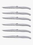 Laguiole Steak Knives, Stainless Steel, 6 Piece