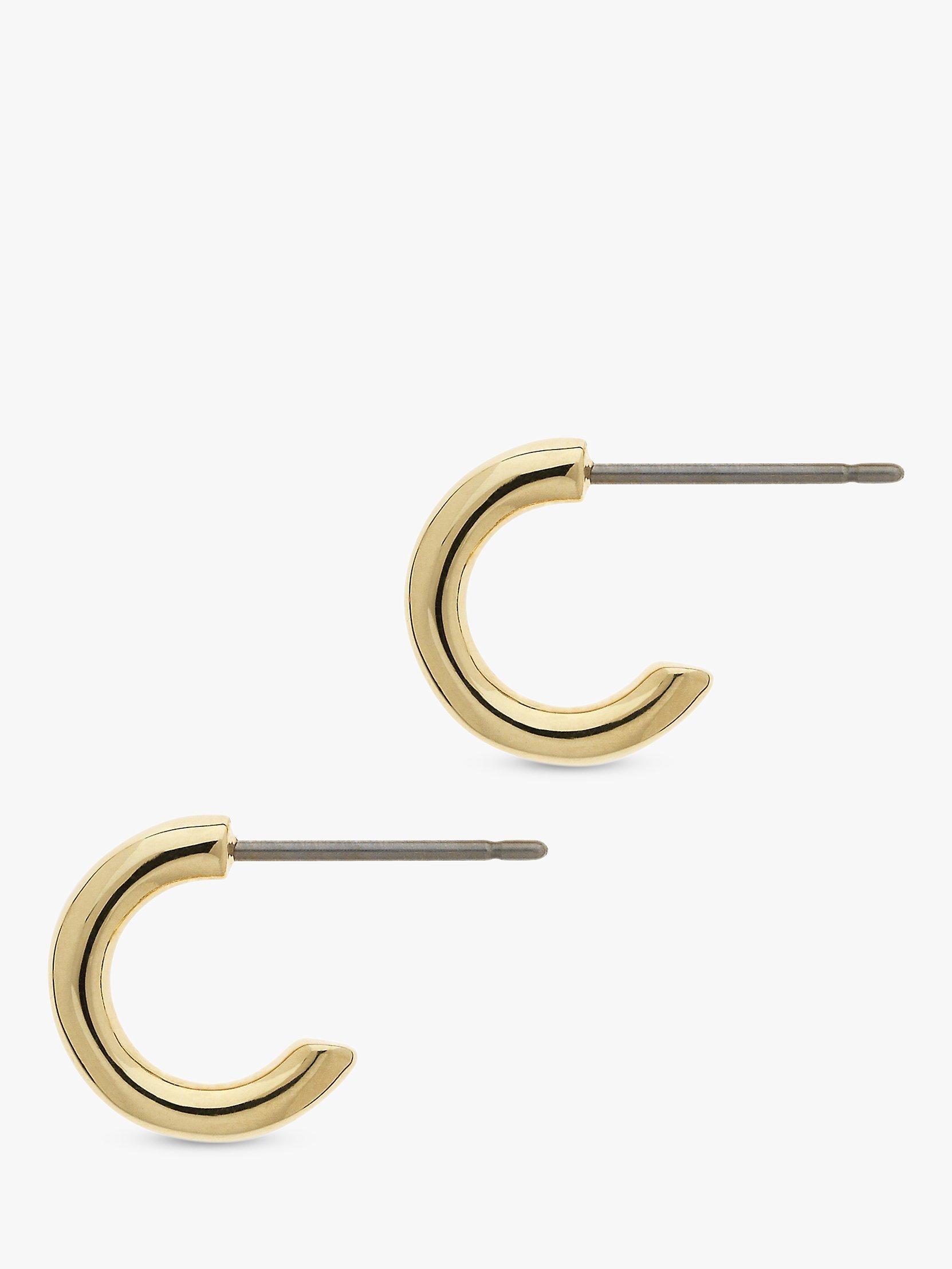 Melissa Odabash Small Hoop Earrings, Gold