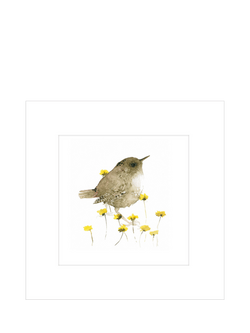 Woodmansterne Wren Blank Greeting Card, 