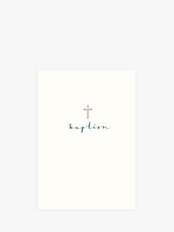 Woodmansterne Cross Baptism Card, 
