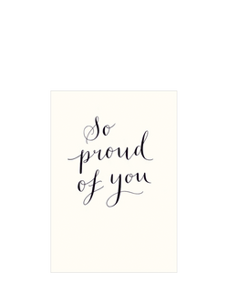 Woodmansterne Proud of You Congratulations Card, 