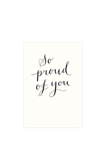Woodmansterne Proud of You Congratulations Card, 