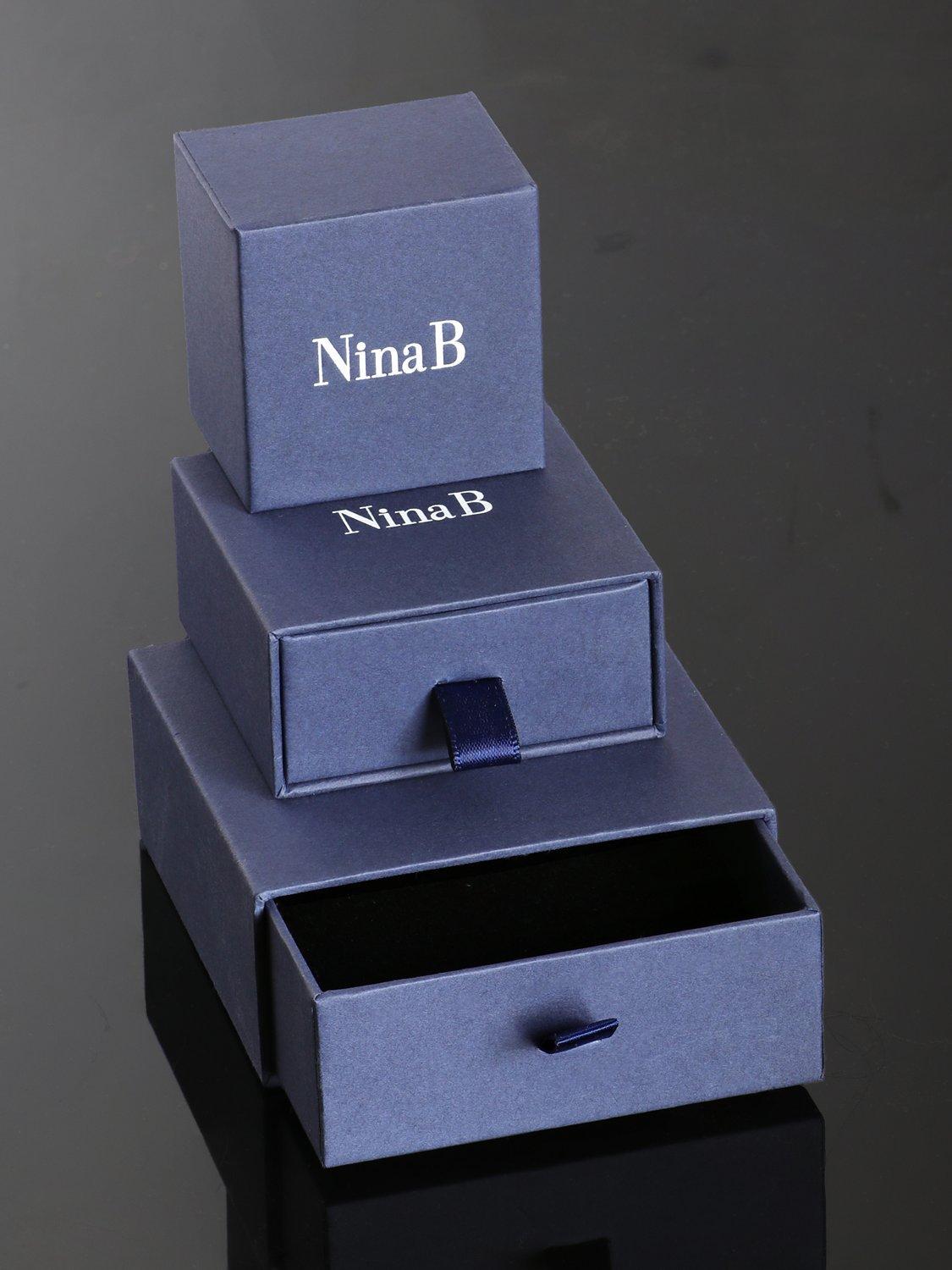 Product image 4 of 4, which shows Nina B St Christopher Pendant Necklace, Silver