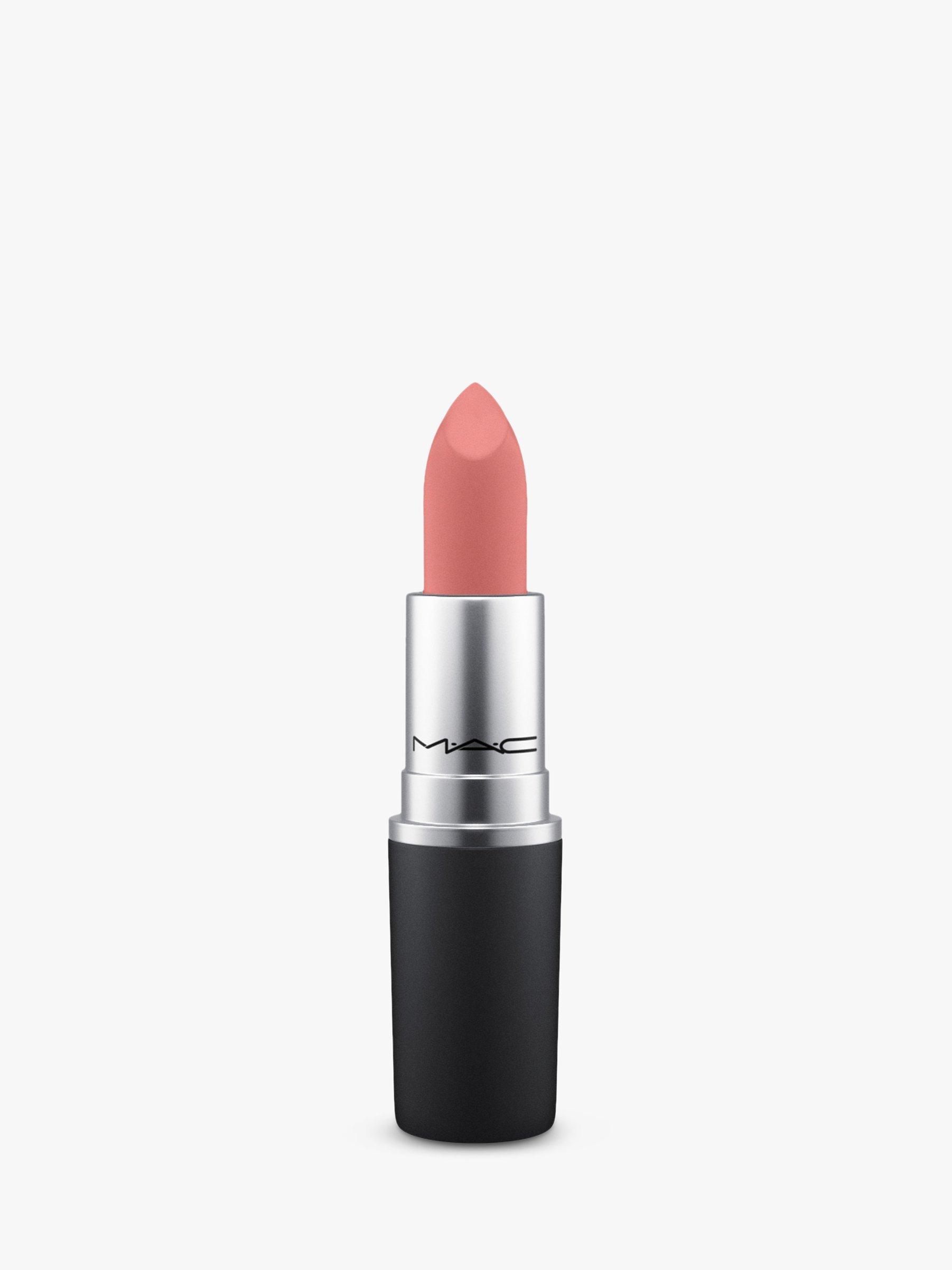 Product image 1 of 5, which shows MAC Powder Kiss Lipstick, Sultry Move