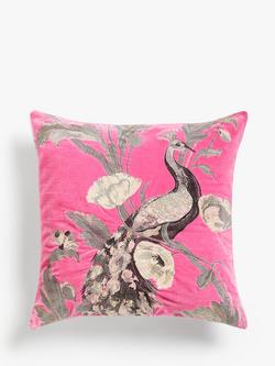 John Lewis Java Cushion, Pink