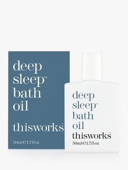This Works Deep Sleep Bath Oil, 50ml, 