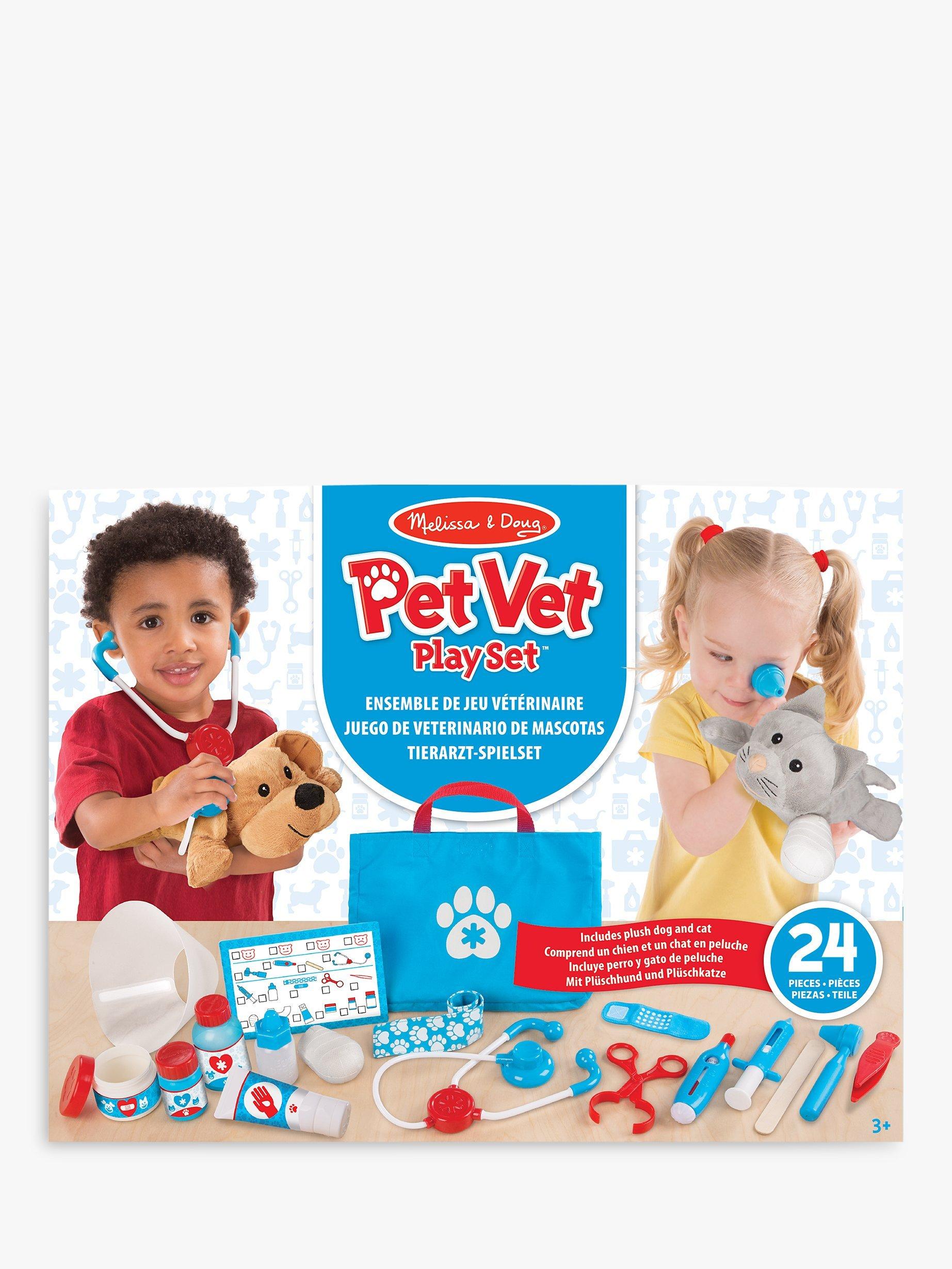 Melissa Doug Role Play Pet Vet Play Set