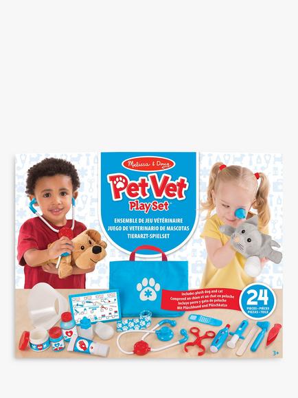 Melissa & Doug Role Play Pet Vet Play Set, 