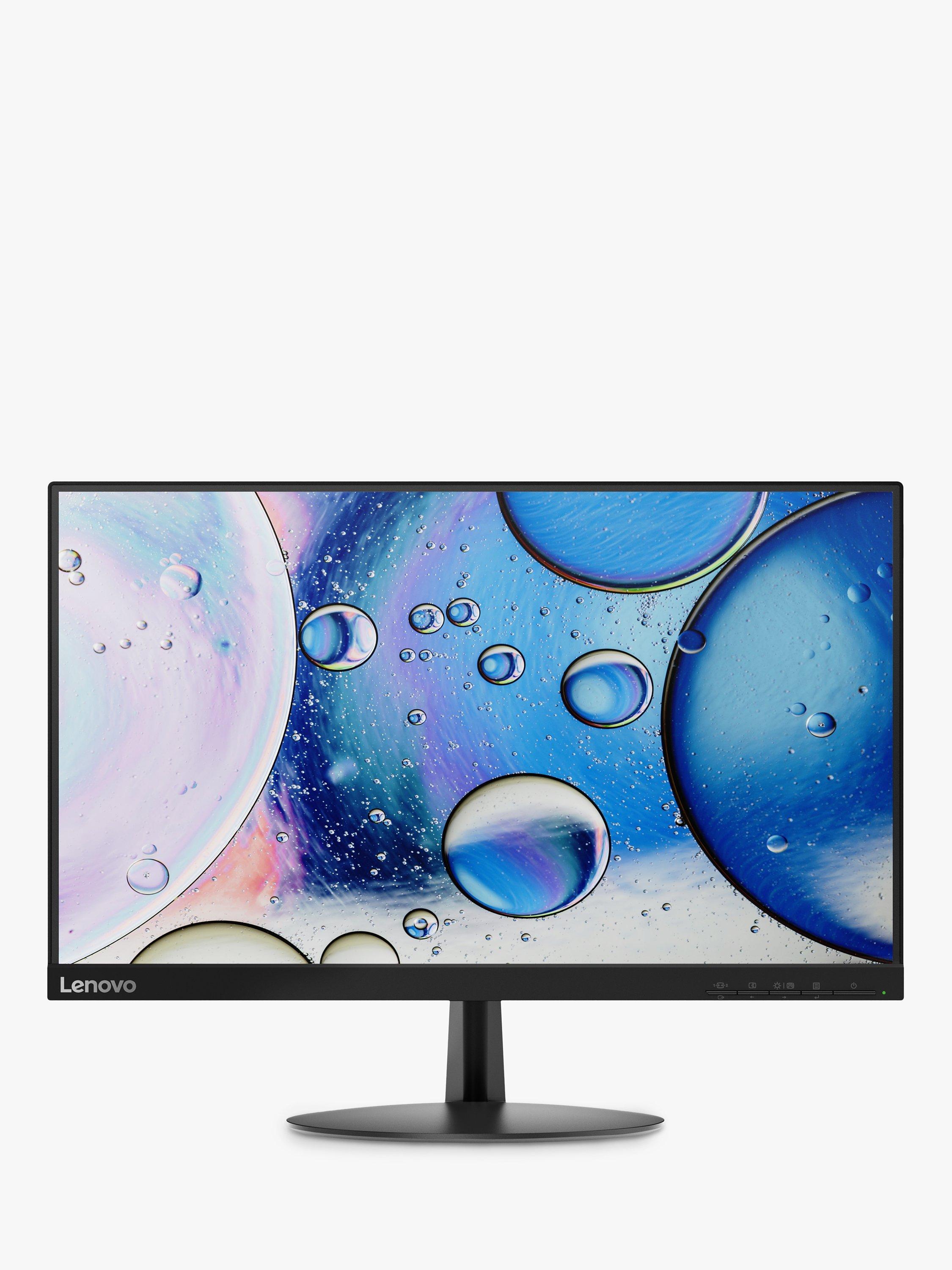 Lenovo L22e-20 65DEKAC1UK Full HD Monitor, 21.5", Raven Black