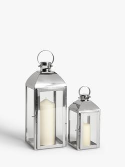 John Lewis Bloomsbury Lantern Candle Holders, Set of 2 - view 2, 