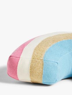 John Lewis Magical Unicorn Rainbow Soft Toy, Multi - view 2, Multi