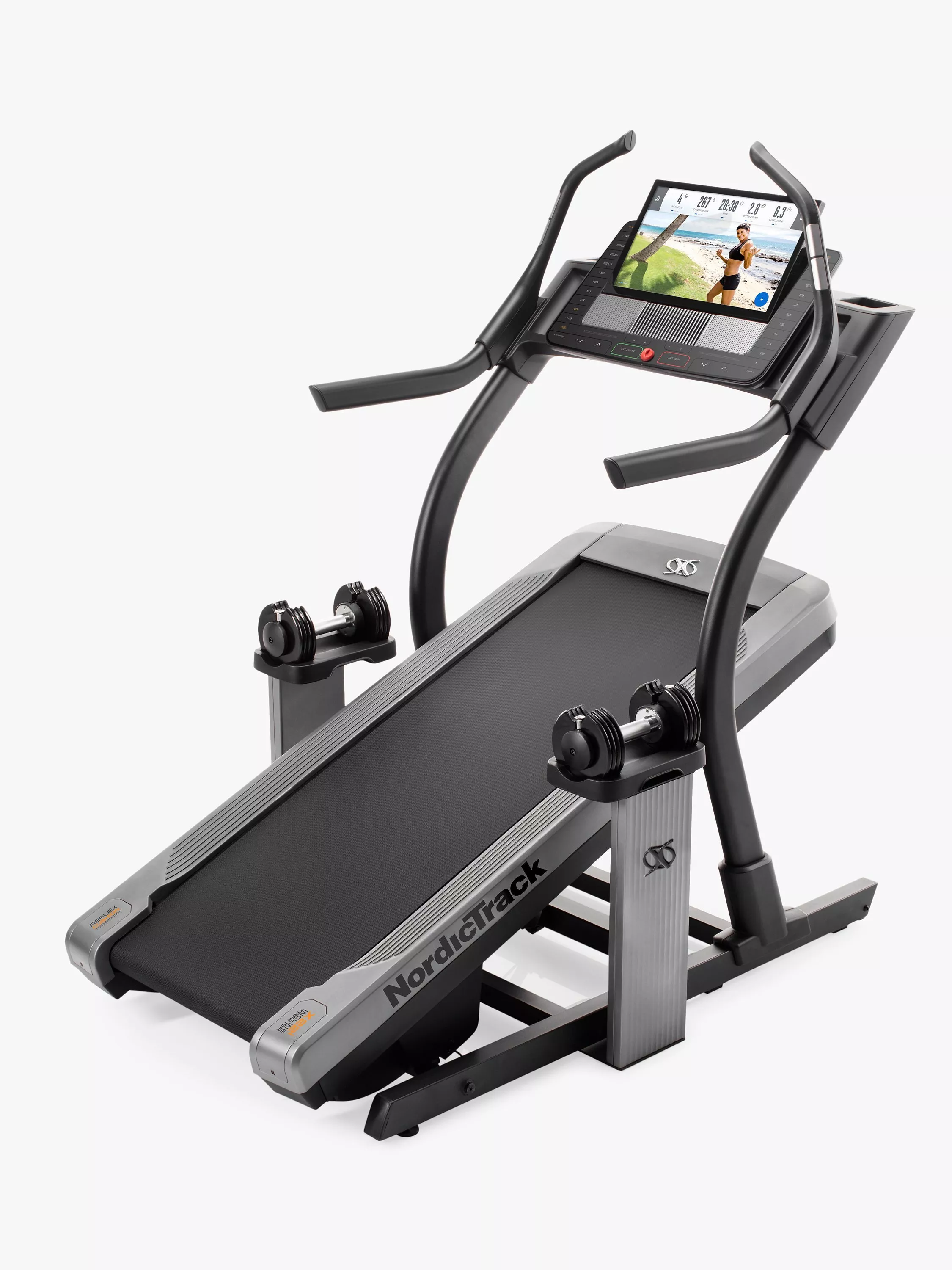 NordicTrack X22i Incline Trainer Treadmill Black