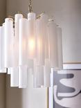 John Lewis Helix Chandelier Ceiling Light, Gold