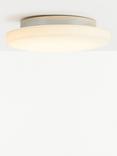 John Lewis Moonbeam LED Flush Bathroom Ceiling Light, White