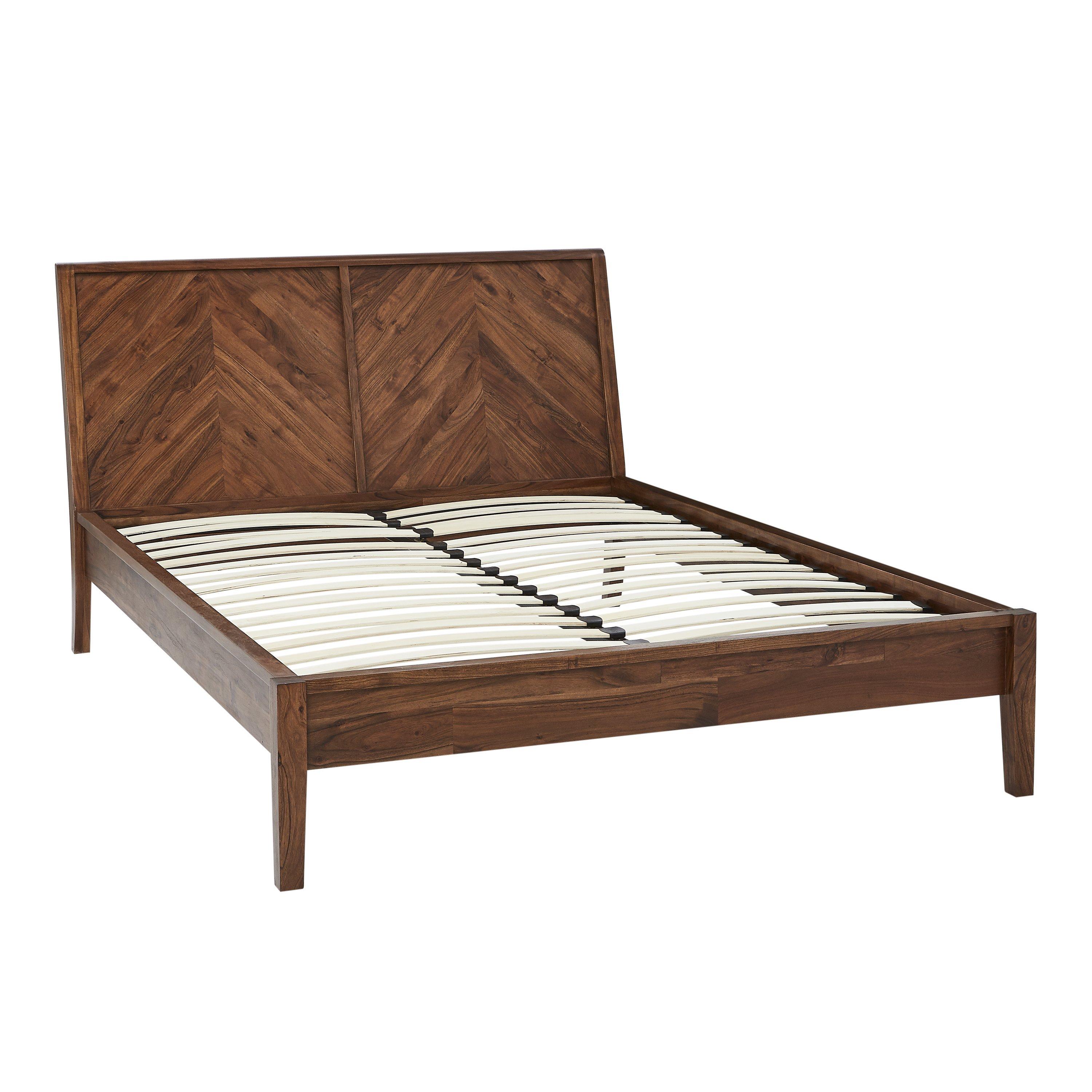John Lewis Padma Parquet Bed Frame King Size