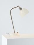 John Lewis Baldwin Table Lamp, Matt Parchment