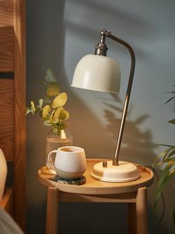 John Lewis Baldwin Table Lamp - view 2, Matt Parchment