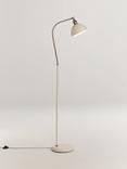 John Lewis Baldwin Floor Lamp, Matt Parchment