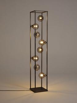 John Lewis Orb 8 Light Floor Lamp, Smoke, Smoke