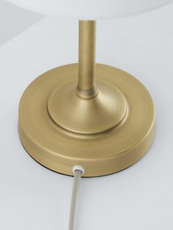 John Lewis Isabel Touch Table Lamp - view 2, Brass