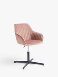 John Lewis Brooks Velvet Office Chair