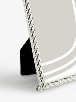 John Lewis Mini Photo Frames, Set of 3, 2.5 x 3.5" (6.5 x 9cm), Silver - view 2, Silver