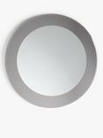 John Lewis Rok Layered Round Wall Mirror, Dia.80cm, Smoke