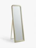 John Lewis Beaded Cheval Mirror, 165 x 50cm, Champagne