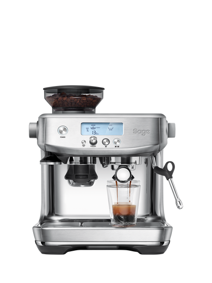 Sage Barista Pro Bean to Cup Coffee Machine, Brushed Stainless Steel