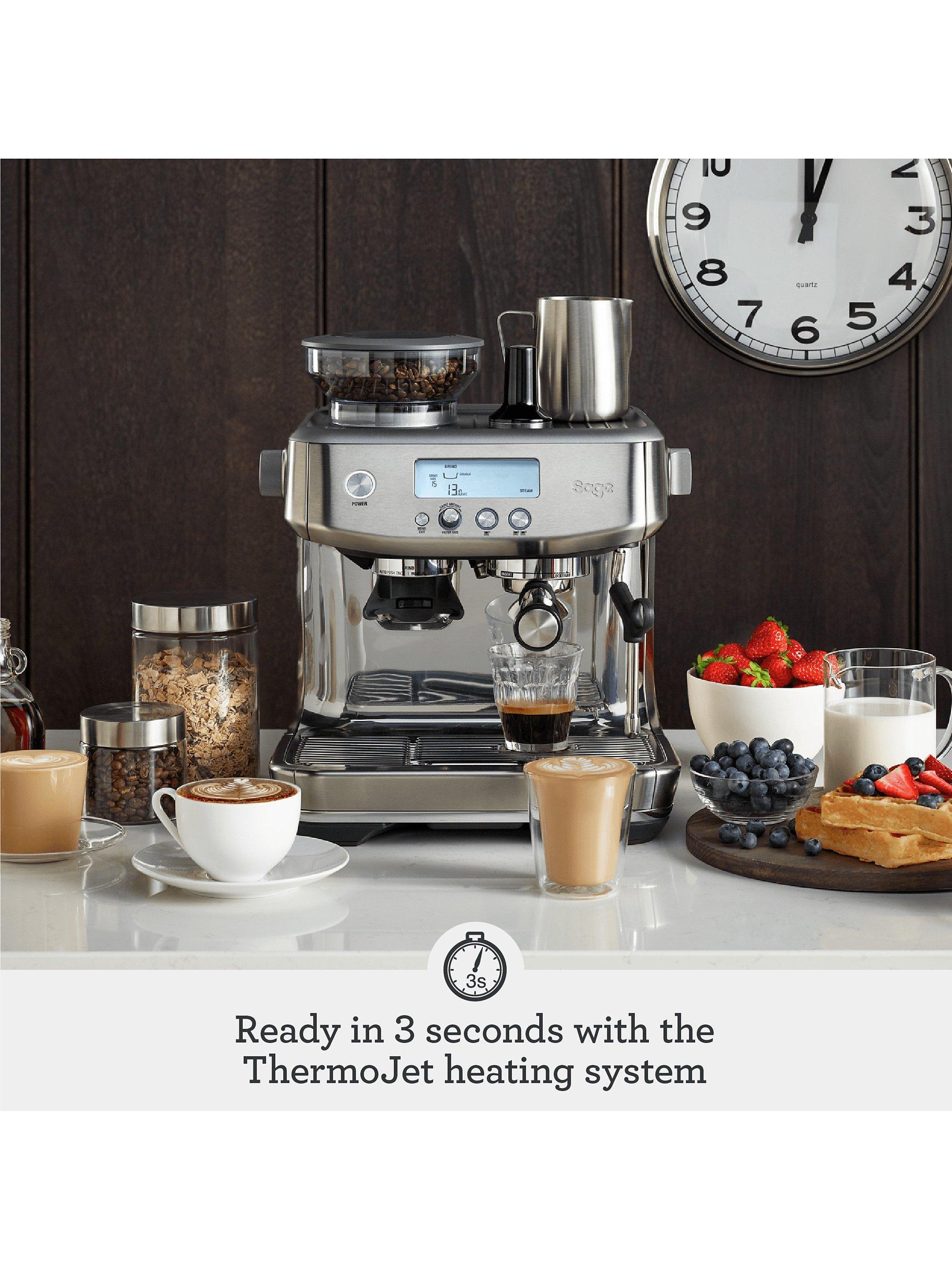 Sage SES878 The Barista Pro Luxe Coffee Machine