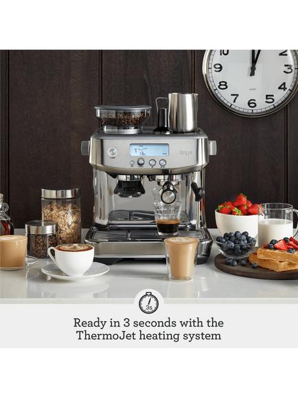 Sage Barista Pro Bean to Cup Coffee Machine - view 2, Brushed Stainless Steel