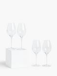 John Lewis Connoisseur White Wine Glasses, Set of 4, 380ml, Clear