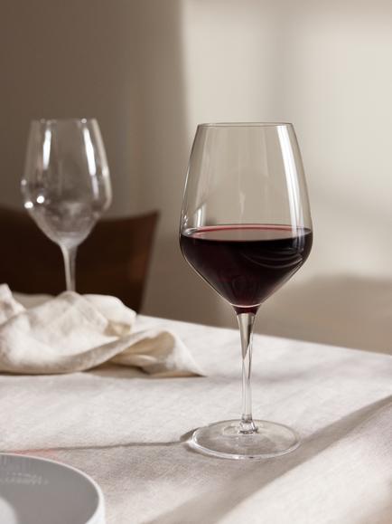 John Lewis Connoisseur Full Bodied Red Wine Glasses, Set of 4, 700ml, Clear - view 2, Clear