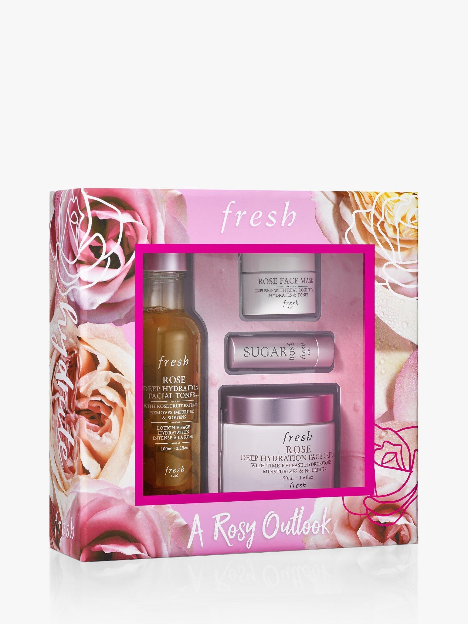 Fresh A Rosy Outlook Skincare Gift Set