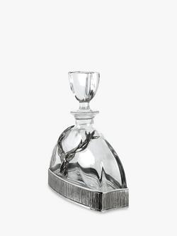 English Pewter Company Stag Decanter, 570ml - view 2, Silver