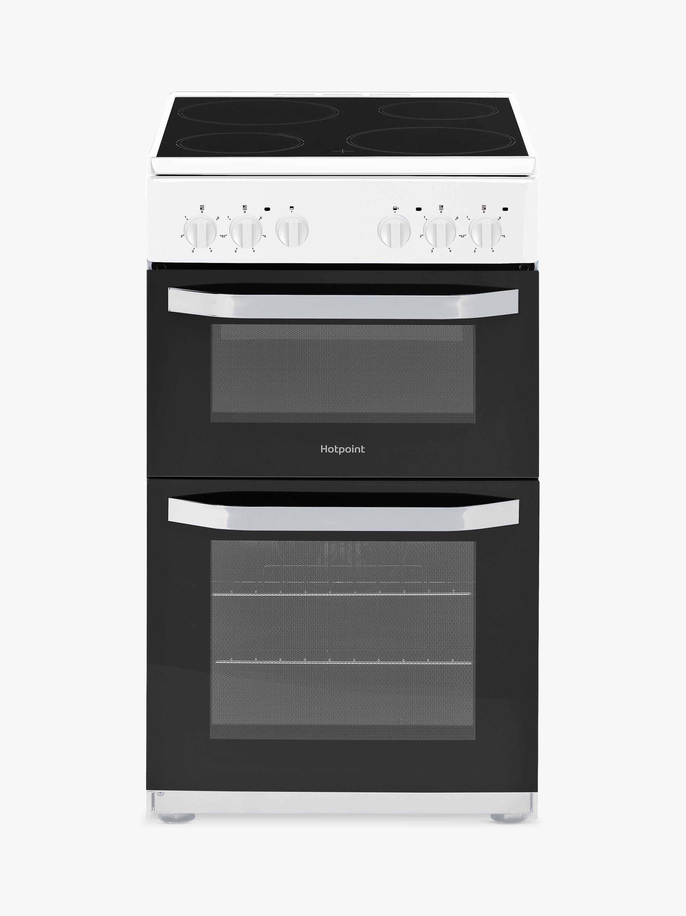 Hotpoint CLOE HD5V92 50cm Single Electric Cooker, A Energy Rating